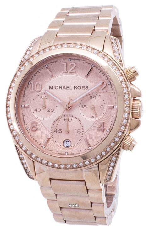 reloj michael kors mujer rose gold|Michael Kors watch for female.